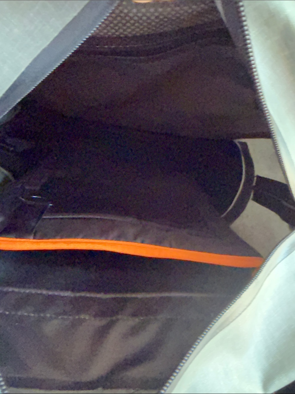 'code' Two-Tone Gray & Black Commuter Backpack - Picture 3 of 4